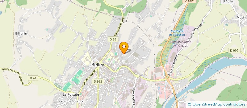 localisation de l'entreprise 889 882 056   BELLEY