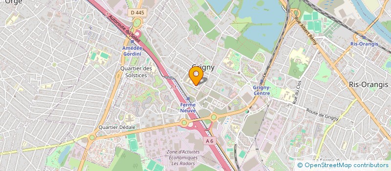 localisation de l'entreprise 889 884 482   GRIGNY