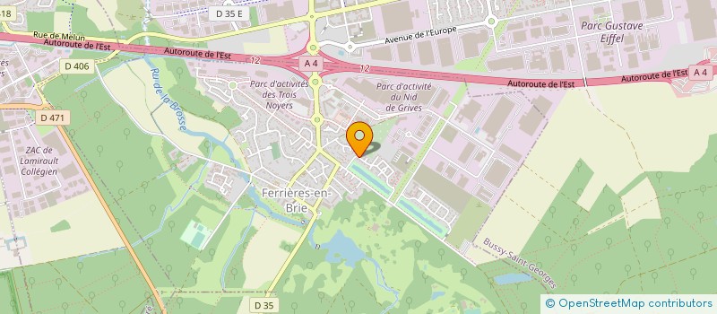 localisation de l'entreprise 889 889 721   FUBLAINES