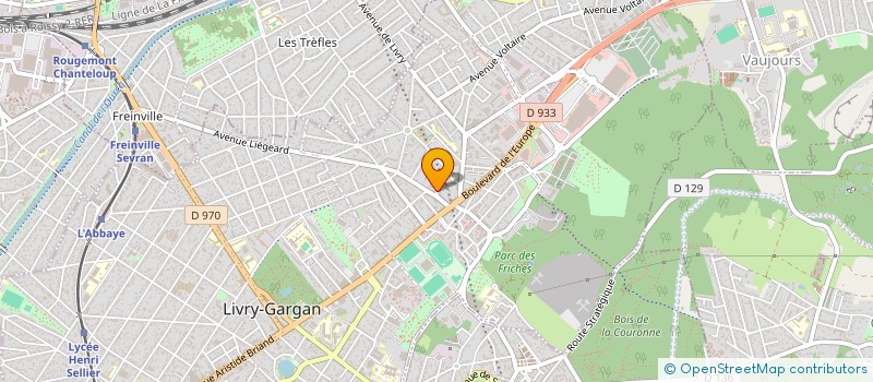 localisation de l'entreprise 889 889 952   TREMBLAY-EN-FRANCE