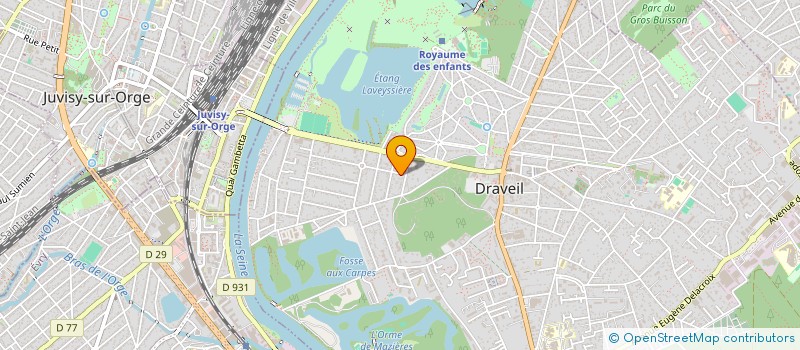 localisation de l'entreprise 889 893 145  à DRAVEIL