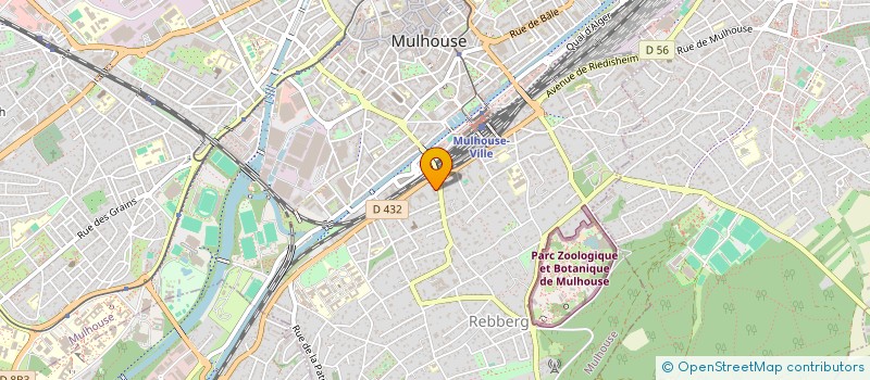 localisation de l'entreprise 889 909 115   MULHOUSE