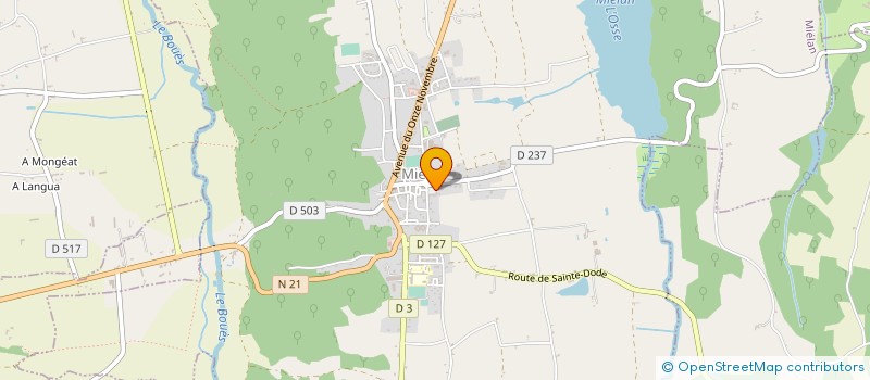 localisation de l'entreprise 889 910 212   MIELAN