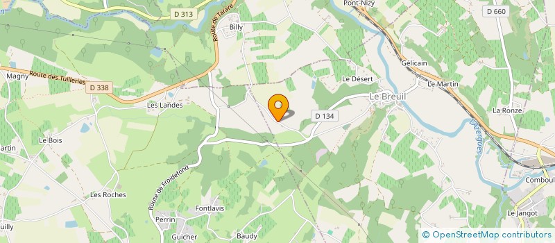 localisation de l'entreprise 889 912 036   LE BREUIL