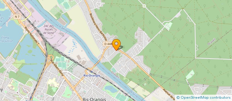 localisation de l'entreprise 889 915 625  à DRAVEIL