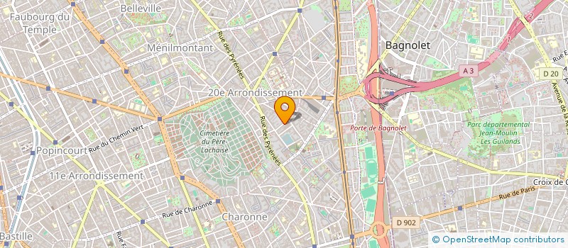 localisation de l'entreprise 889 916 300 à MONTREUIL