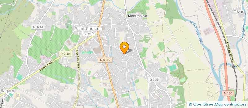 localisation de l'entreprise 889 923 009   RIBAUTE-LES-TAVERNES