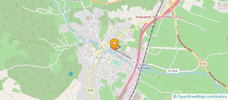 localisation de l'entreprise 889 930 343 à CUERS