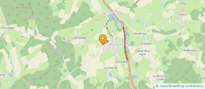 localisation de l'entreprise 889 934 451   VEROSVRES