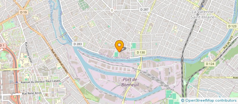 localisation de l'entreprise 889 940 789  à SAINT-MAUR-DES-FOSSES