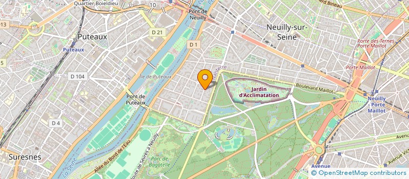 localisation de l'entreprise 889 946 620 à NEUILLY-SUR-SEINE