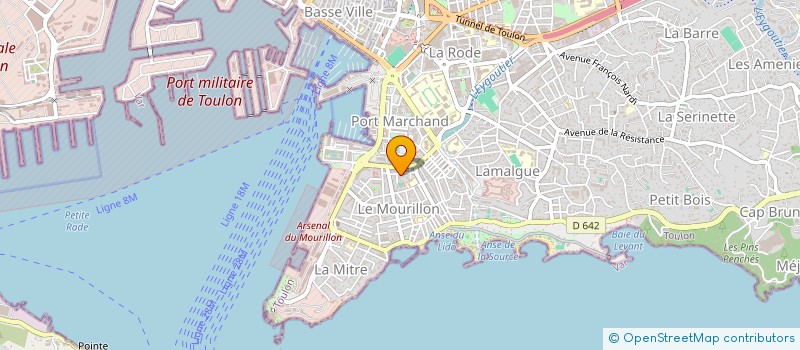 localisation de l'entreprise 889 950 200   TOULON