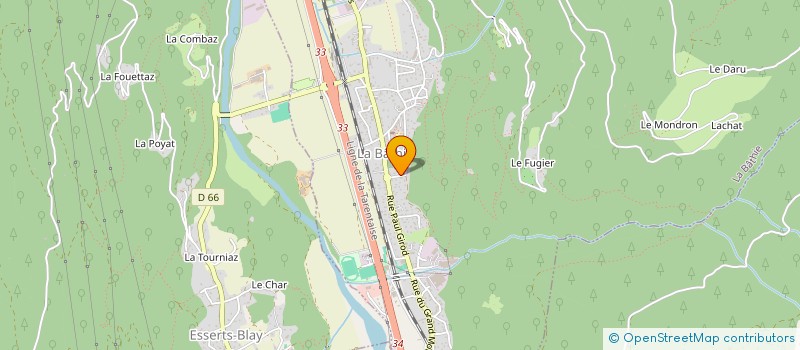 localisation de l'entreprise 889 961 975   UGINE