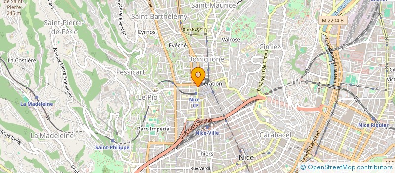 localisation de l'entreprise 889 976 569 à NICE