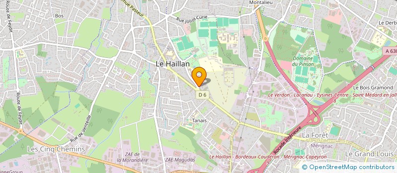 localisation de l'entreprise 889 979 118   LE HAILLAN