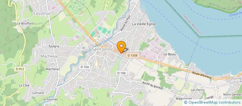 localisation de l'entreprise 889 979 761   SAINT-JORIOZ