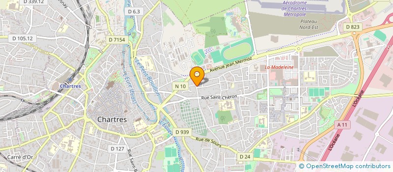 localisation de l'entreprise 889 980 637 à CHARTRES