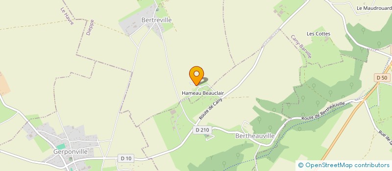 localisation de l'entreprise 889 983 383   BERTREVILLE