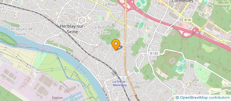 localisation de l'entreprise 889 987 640   LA FRETTE-SUR-SEINE