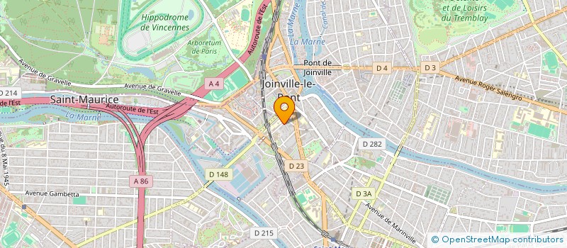 localisation de l'entreprise 889 988 747   JOINVILLE-LE-PONT