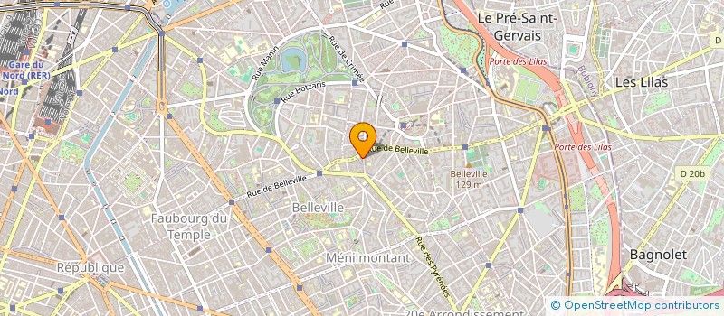 localisation de l'entreprise 889 988 796   PARIS