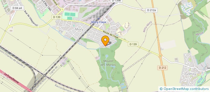 localisation de l'entreprise 889 992 103   VILLEPARISIS