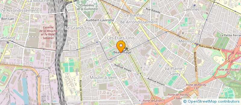 localisation de l'entreprise 889 992 400   LYON