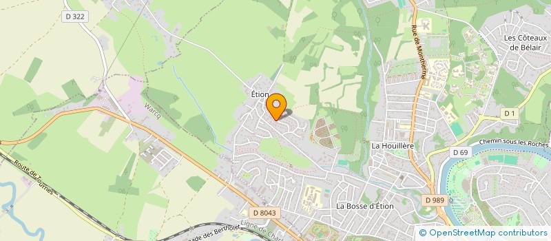 localisation de l'entreprise 890 001 357   CHARLEVILLE-MEZIERES