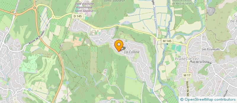 localisation de l'entreprise 890 005 044   SAINT-CLEMENT-DE-RIVIERE