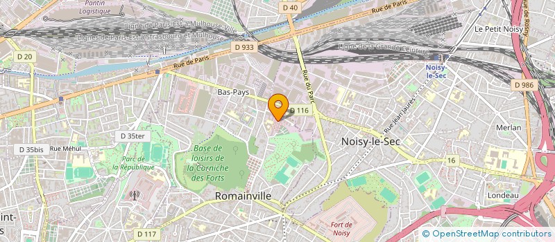 localisation de l'entreprise 890 034 606   ROMAINVILLE