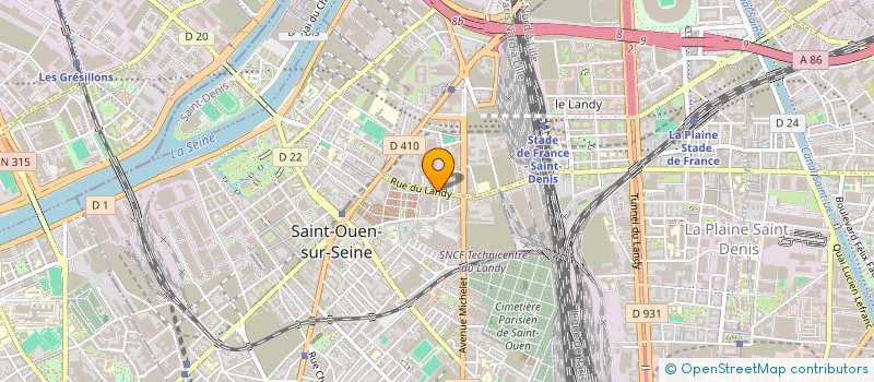 localisation de l'entreprise 890 036 007   EPINAY-SUR-SEINE