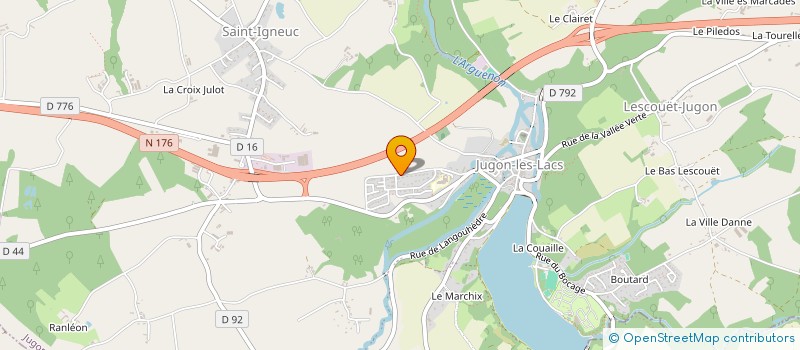 localisation de l'entreprise 890 045 255   DINAN