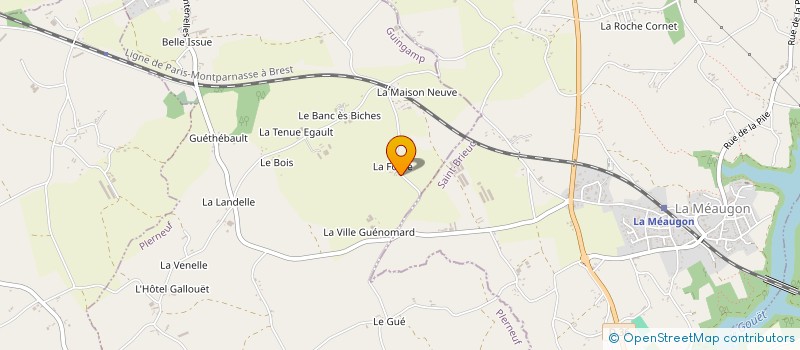 localisation de l'entreprise 890 045 297   PLERNEUF