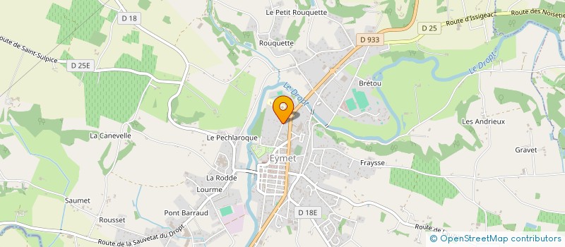 localisation de l'entreprise 890 047 434   EYMET