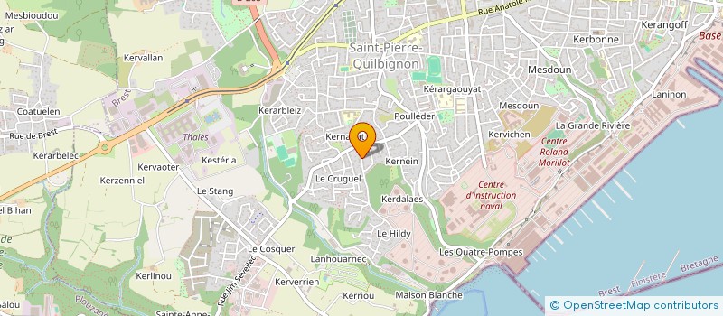 localisation de l'entreprise 890 068 521  à PLOUZANE