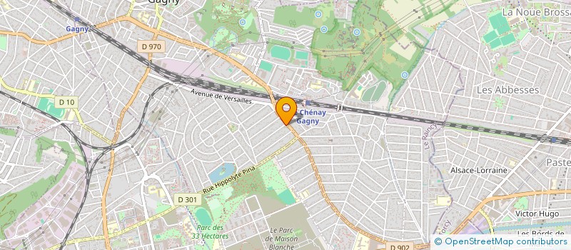 localisation de l'entreprise 890 080 070 à GAGNY