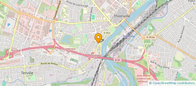 localisation de l'entreprise 890 082 605   THIONVILLE