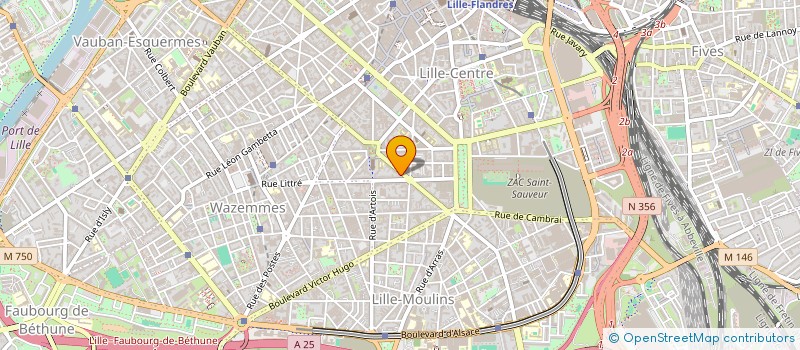 localisation de l'entreprise 890 090 707 à LILLE