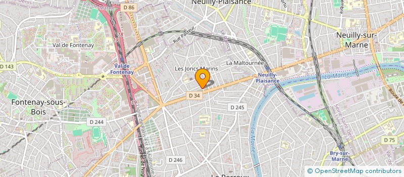 localisation de l'entreprise 890 103 609   LE PERREUX-SUR-MARNE