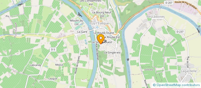 localisation de l'entreprise 890 104 508   TOUZAC