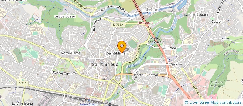 localisation de l'entreprise 890 117 237   SAINT-BRIEUC