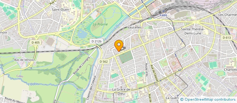 localisation de l'entreprise 890 129 695  à CAEN