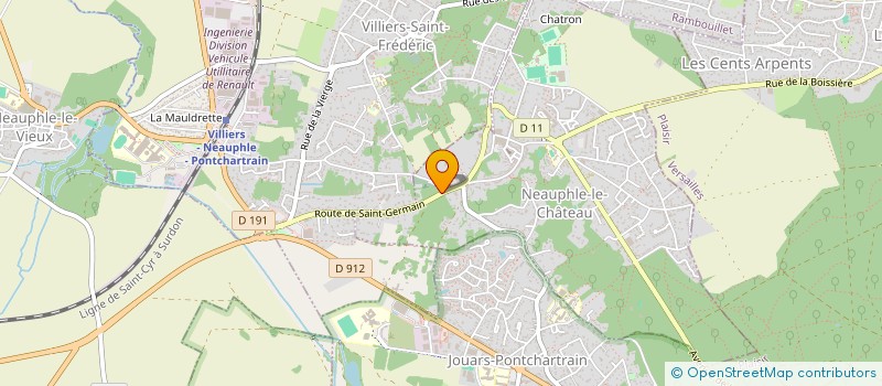 localisation de l'entreprise 890 130 156 à LE CHESNAY-ROCQUENCOURT