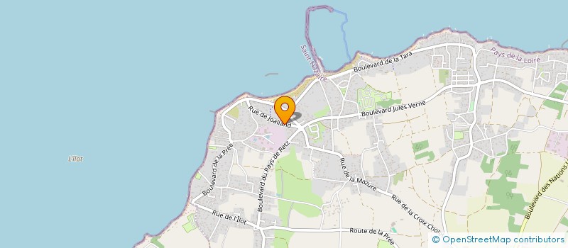 localisation de l'entreprise 890 145 444 à LA PLAINE-SUR-MER