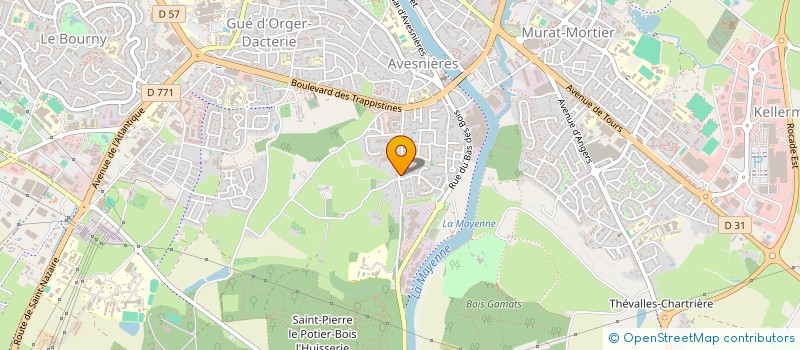 localisation de l'entreprise 890 154 800  à LAVAL