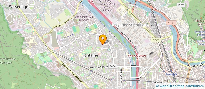 localisation de l'entreprise 890 156 011  à FONTAINE