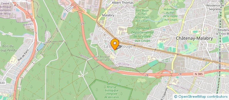 localisation de l'entreprise 890 185 580   CHATENAY-MALABRY