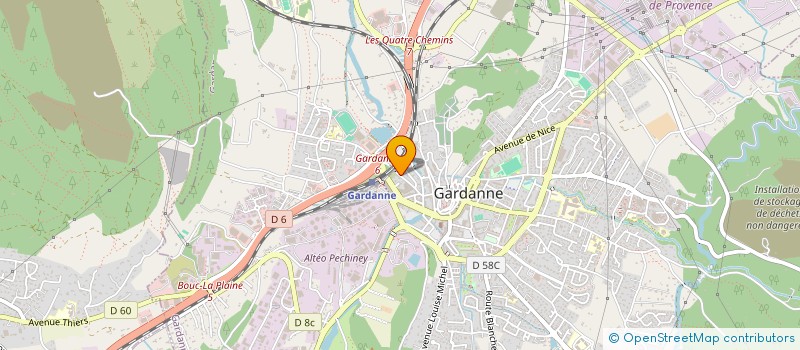 localisation de l'entreprise 890 190 671 à GARDANNE