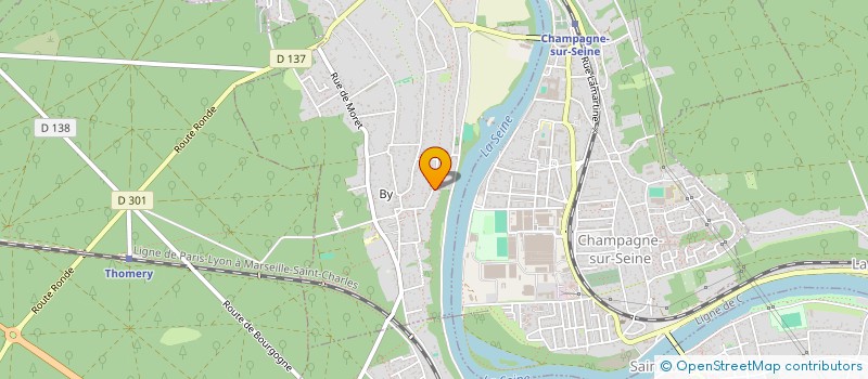 localisation de l'entreprise 890 191 265   THOMERY