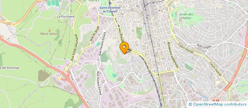 localisation de l'entreprise 890 200 017   SAINT-ETIENNE